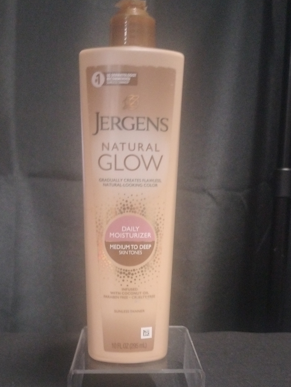 Jergens Natural Glow Moisturizer - Medium to Tan - Hydrating Self-Tanner